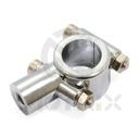 (Pair) Mirror for universal, aluminum chrome with 10mm thread