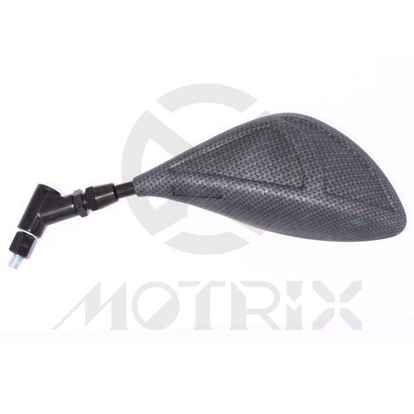 (Pair) Mirror for universal, 10mm thread, carbon look
