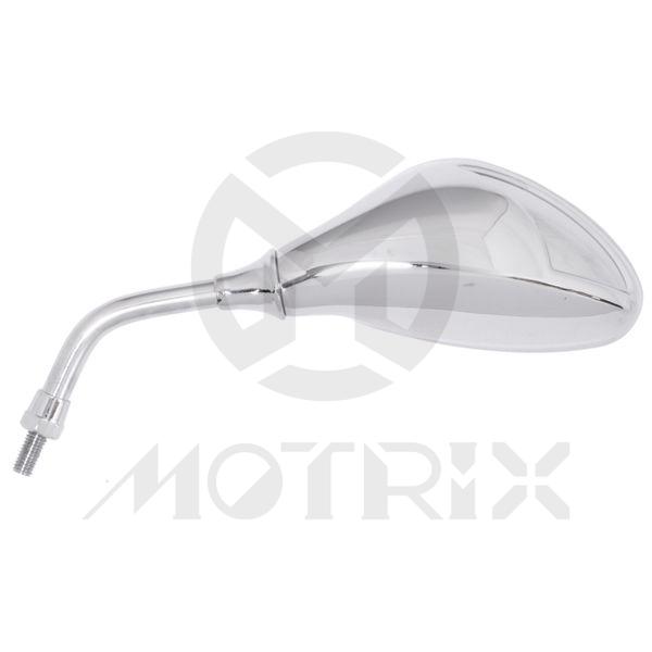 (Pair) Mirror for universal, 10mm thread & 25mm screw, chrome