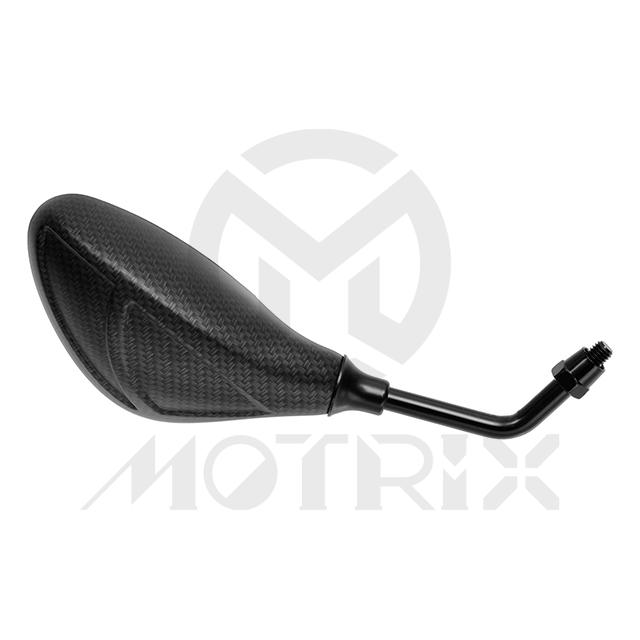 (Pair) Mirror for universal, 10mm thread & 25mm screw, carbon look