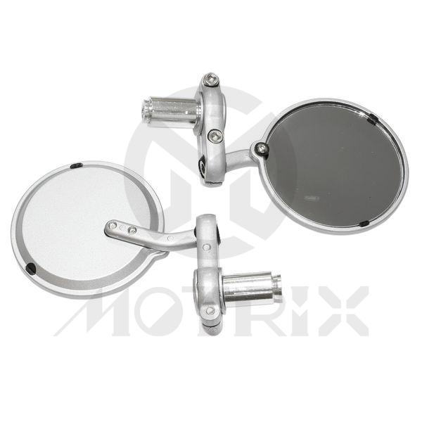 (Pair) Bar end mirror for universal