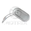 Mirror for universal. Housing : Zinc / Silver ;  Stay : Aluminum / Silver