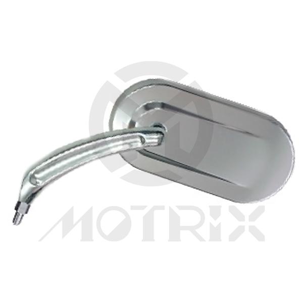 Mirror for universal. Housing : Zinc / Silver ;  Stay : Aluminum / Silver