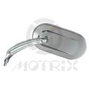 Mirror for universal. Housing : Zinc / Silver ;  Stay : Aluminum / Silver