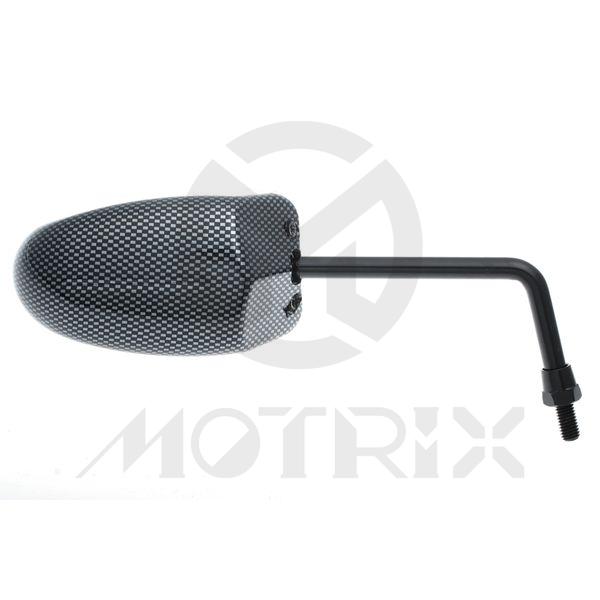 Mirror for universal carbon look 8mm