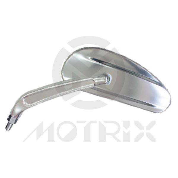 Mirror for universal. Housing : Zinc / Silver ; Stay : Aluminum / Silver