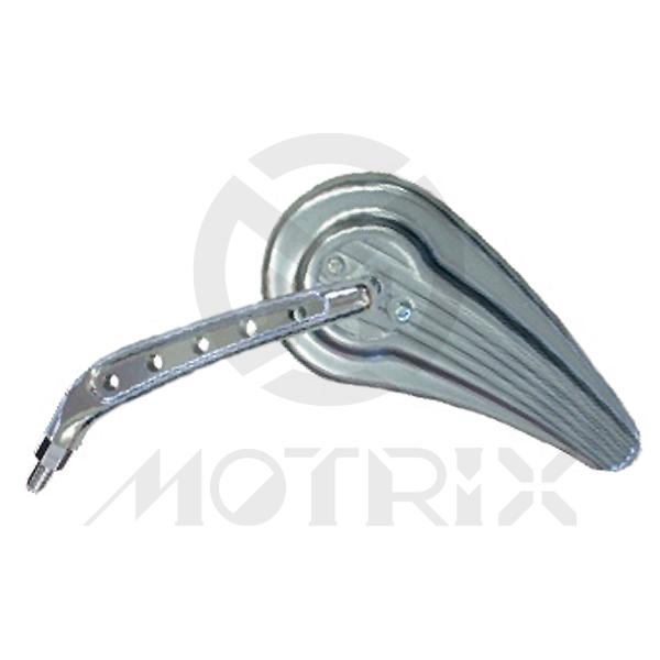 Mirror for universal. Housing : Zinc / Silver ; Stay : Aluminum / Silver