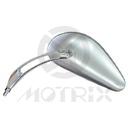 Mirror for universal. Housing : Zinc / Silver ; Stay : Aluminum / Silver