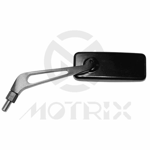 (Pair) Mirror for universal, black fashion style with 10mm thread