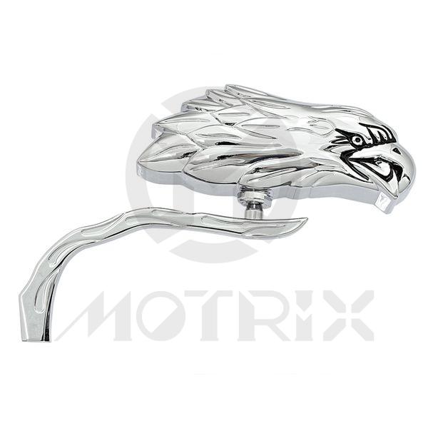 Mirror for universal, alloy eagle style, chrome