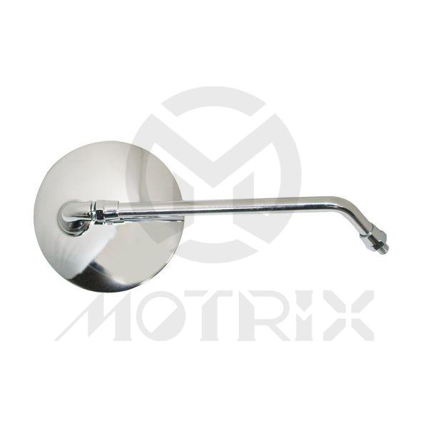 (1 PC) Mirror for universal with reversible mounting, silver
