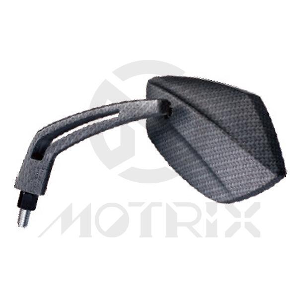 Mirror for universal. Housing : Aluminum / Carbon look ; Stay : Aluminum / Carbon look