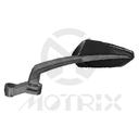 Mirror for universal. Housing : Plastic / Black ; Stay : Plastic / Black