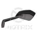 Mirror for universal. Housing : Aluminum / Black ; Stay : Aluminum / Black