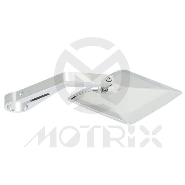 (Pair) Mirror for universal, alloy diamond, chrome