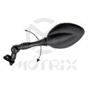 Mirror for universal, oval with clamp 135mm x 87mm