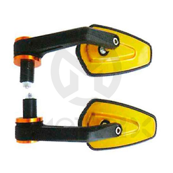 (Pair) Bar end mirror for universal