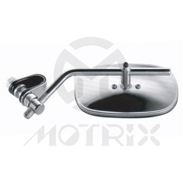 (1 PC) Mirror for universal, Harley Davidson style, with clamp & 10mm thread