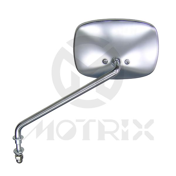 (1 PC) Harley Davidson style mirror. Flat glass