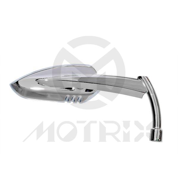 (Pair) Mirror for universal, alloy with 10mm thread, chrome