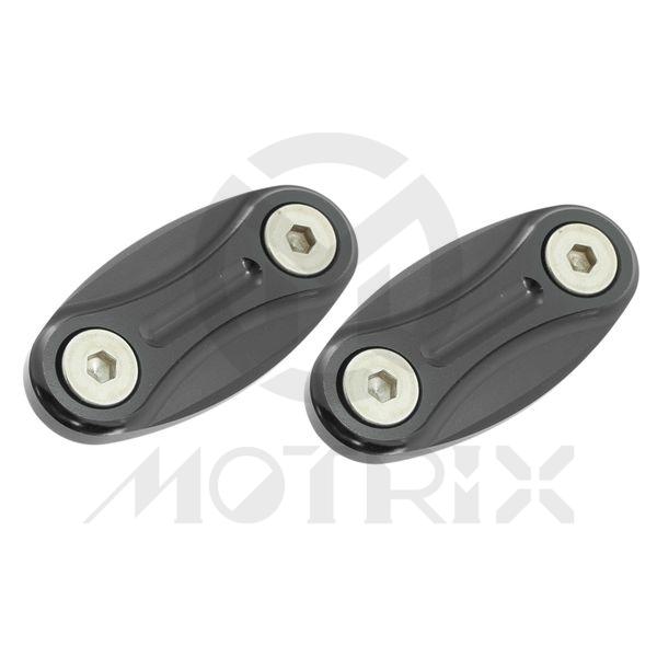 Mirror block-off plates for HONDA CBR600, CBR1000