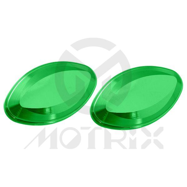 Mirror block-off plates for KAWASAKI ZX6R, ZX10R