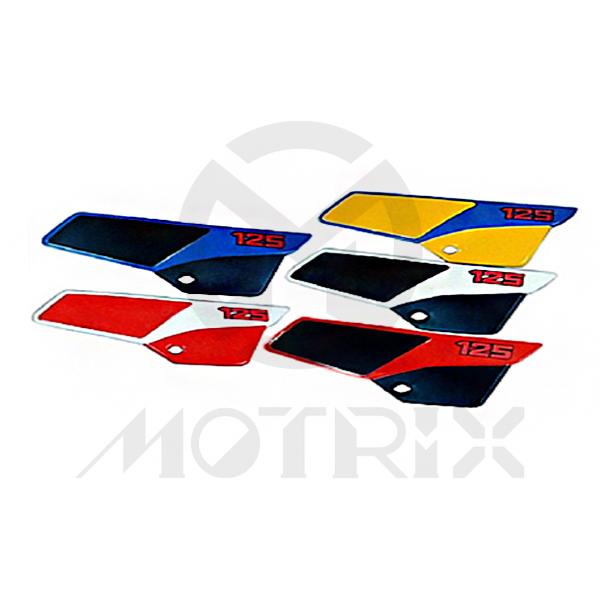 Tool box right for YAMAHA DT125, black(available in other colors)