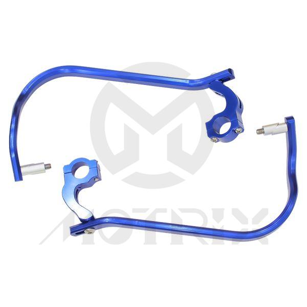 Alloy hand guard, fits 28.6mm, blue