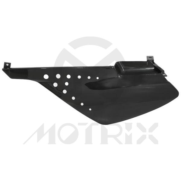 Rear Side Cover (L) for Derbi Senda Xtreme SM 50, black