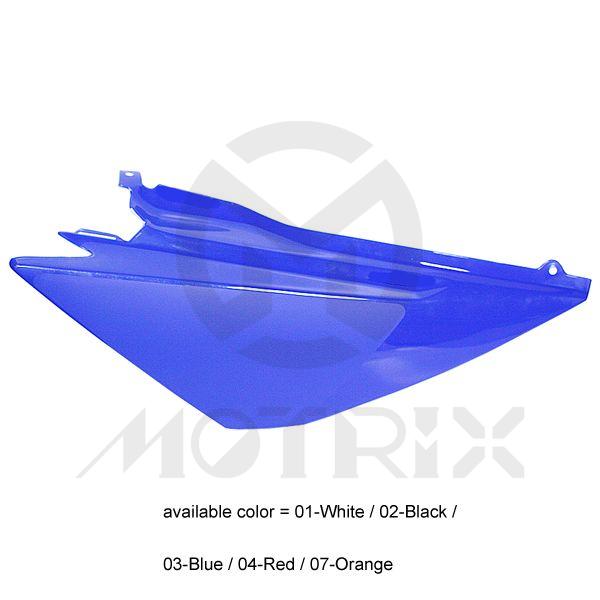 Rear Side Cover (L) for Derbi Senda DRD Racing 50, blue