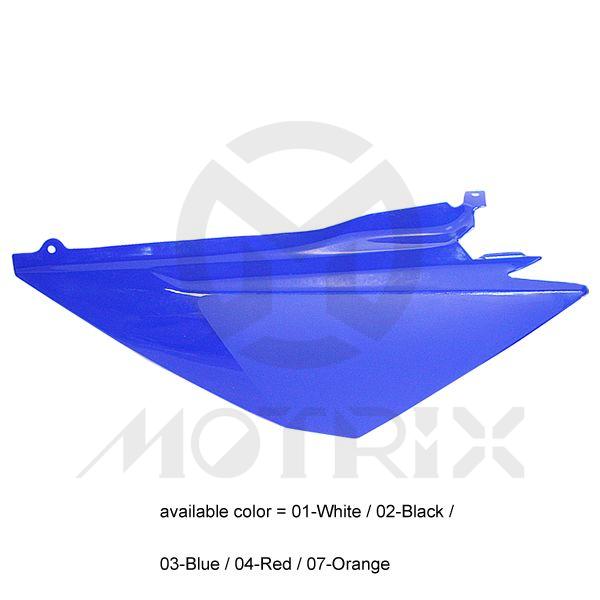 Rear Side Cover (R) for Derbi Senda DRD Racing 50, blue