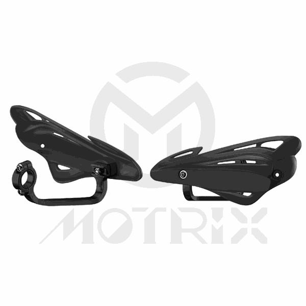 Universal hand guard & shields, fit 22.2mm/28.6mm/31.8mm, alloy bracket on handle bar position