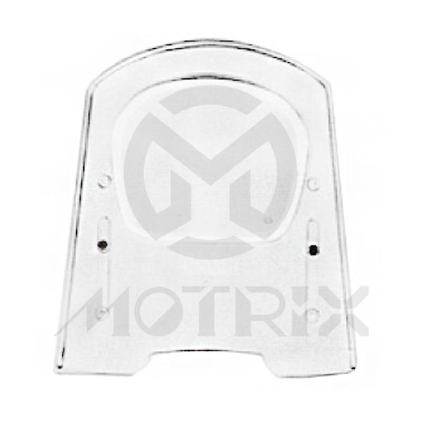 3D windscreen with glass window, width: 470mm, height: 525mm