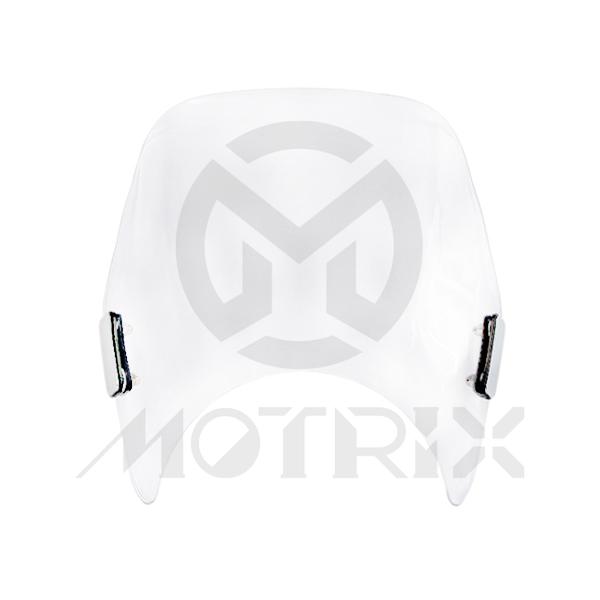 Universal windscreen, width: 270mm, height: 345mm, clear