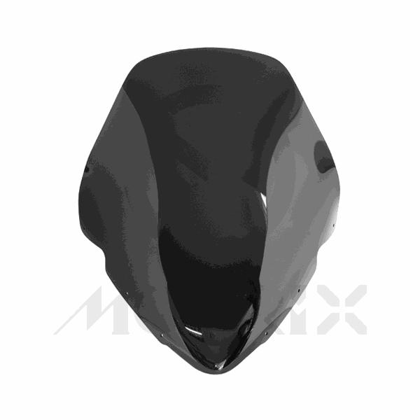 Windscreen fit T-MAX, width: 435mm, height: 584mm, dark screen