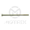 Flanged bolt-small head (part thread),M6X120 AF8 P1.0, silver zinc (25PCS/PKG)