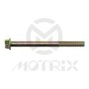 Flanged bolt-small head (part thread), M6X70 AF8 P1.0, silver zinc (25PCS/PKG)