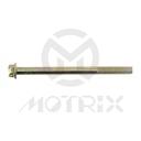 Flanged bolt-small head (part thread), M6X80 AF8 P1.0, silver zinc (25PCS/PKG)