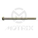 Flanged bolt-small head (part thread), M6X90 AF8 P1.0, silver zinc (25PCS/PKG)