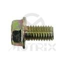 Flanged bolt-small head (full thread), M8X14 AF8 P1.0, silver zinc (25PCS/PKG)