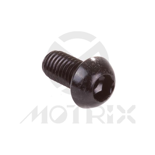 (M8xL15 mm) Dome head screw, AL7075