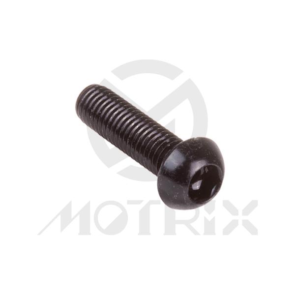 (M8xL30 mm) Dome head screw, AL7075