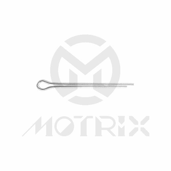 Pin-split, M1.0X20, silver zinc (50PCS/PKG)