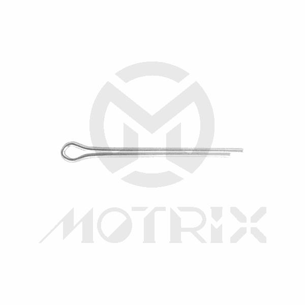 Pin-split, M1.2X20, silver zinc (50PCS/PKG)