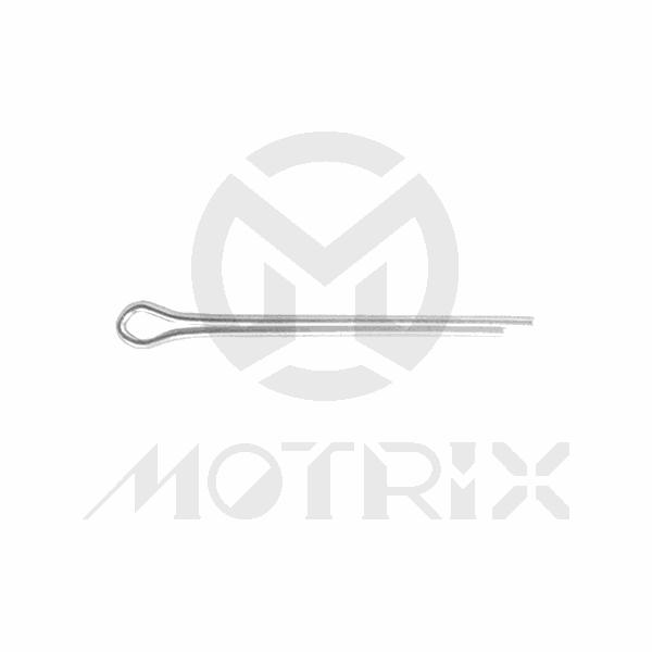 Pin-split, M1.6X25, silver zinc (50PCS/PKG)