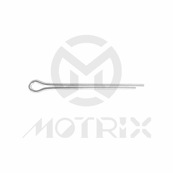 Pin-split, M2.0X25, silver zinc (50PCS/PKG)