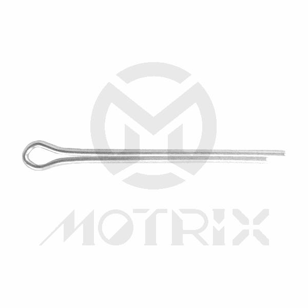 Pin-split, M4.0X45, silver zinc (50PCS/PKG)
