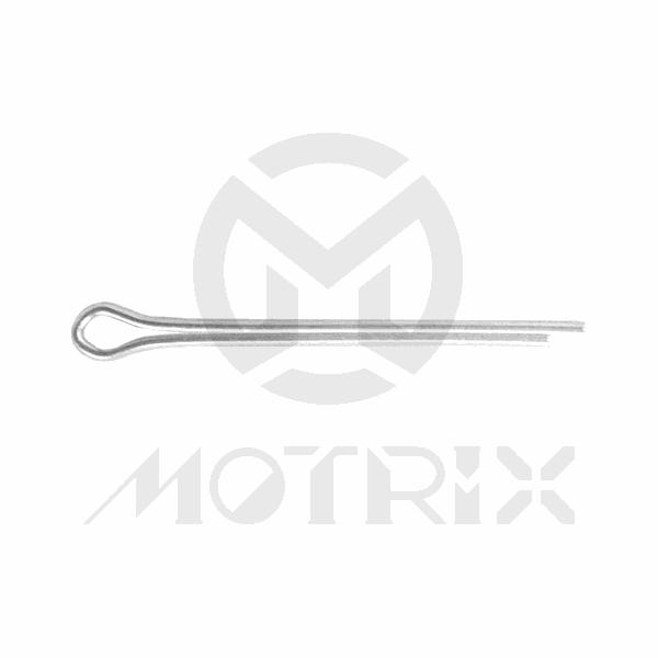 Pin-split, M4.0X40, silver zinc (50PCS/PKG)