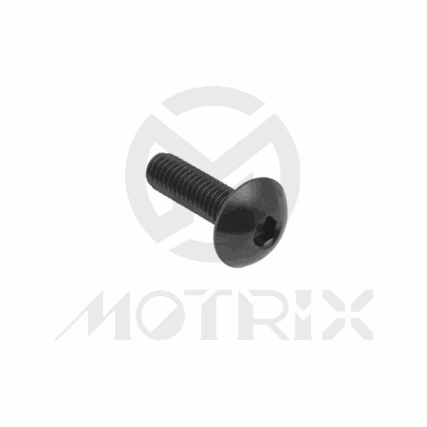 (M6xL20 mm) Shallow head screw, AL7075