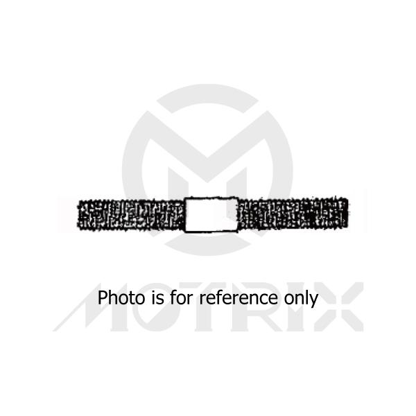 Stud, M6X37 P1.0, silver zinc (10PCS/PKG)